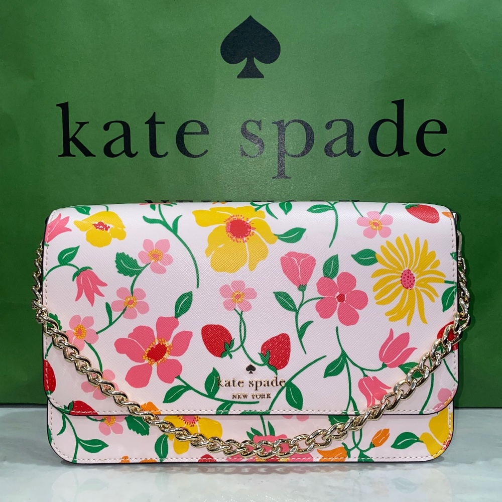 Kate spade strawberry garden crossbody NWT